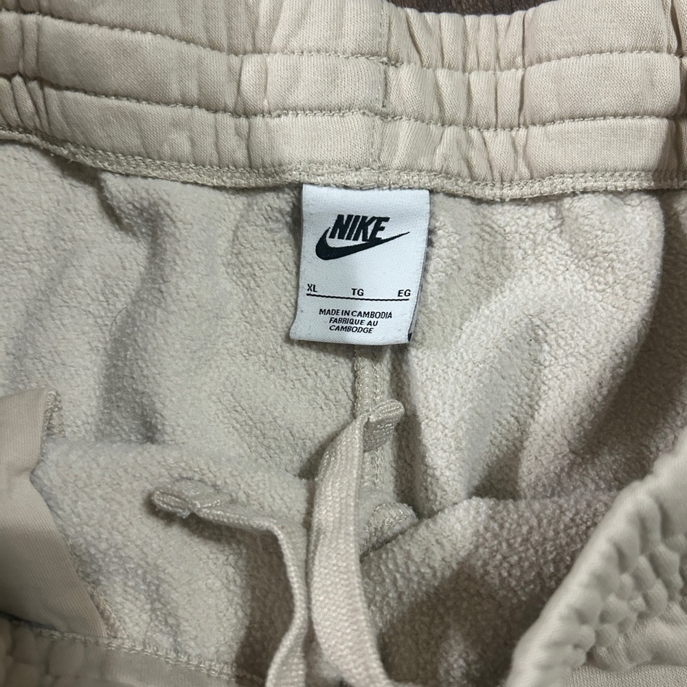 Nike Kids Beige Cargo Joggers - Picture 3 of 4
